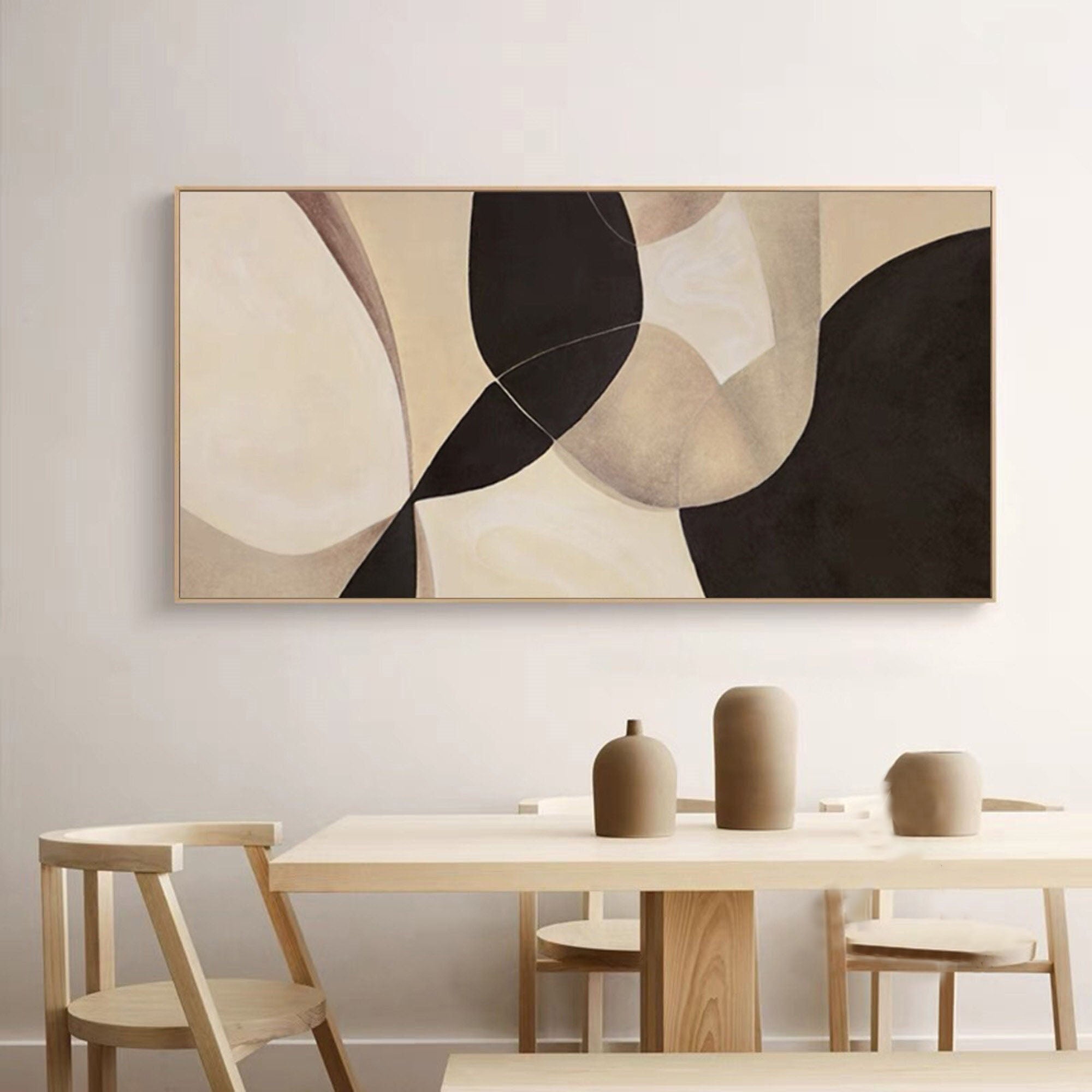 Unique Abstract Geometric Art Wall Painting