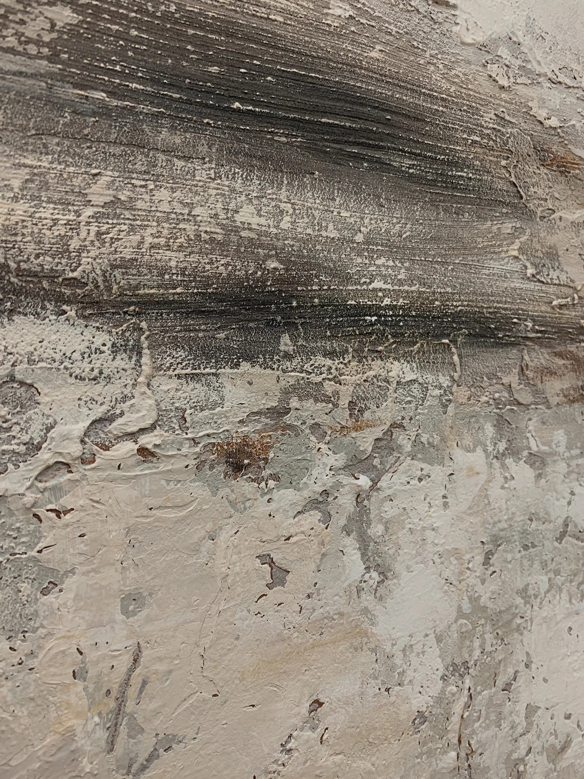 Handmade Contemporary Abstract Oil Painting | Neutral Colors #TC 063