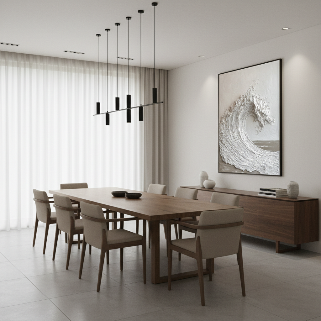 Textured Ocean Wall Art for Home Decor #ZZ 276