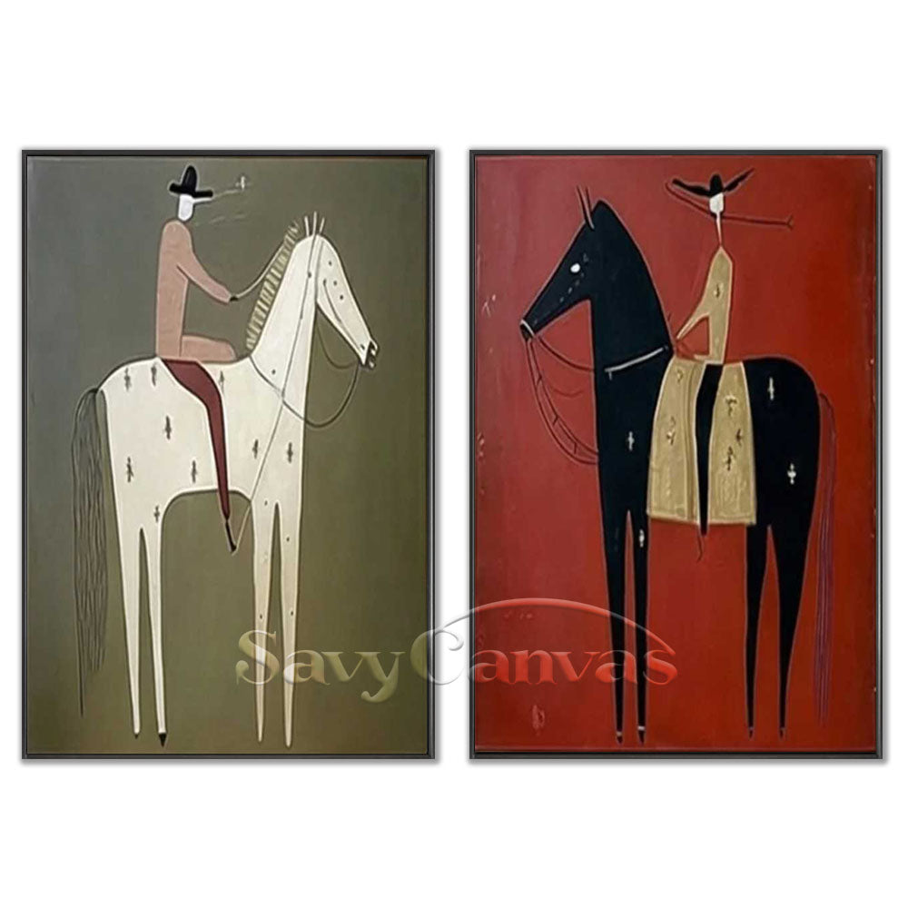 Hand-crafted Textured Abstract Canvas Wall Art #SS 284
