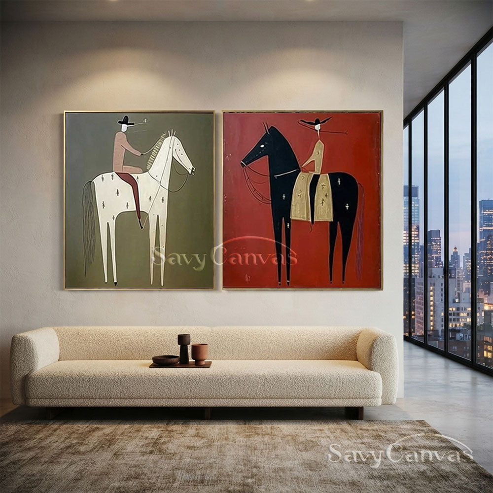 Hand-crafted Textured Abstract Canvas Wall Art #SS 284