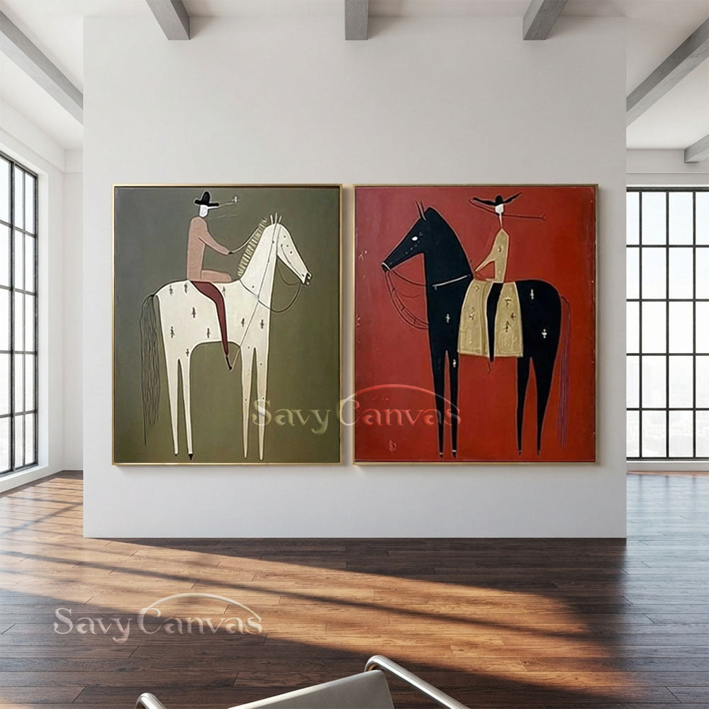 Hand-crafted Textured Abstract Canvas Wall Art #SS 284
