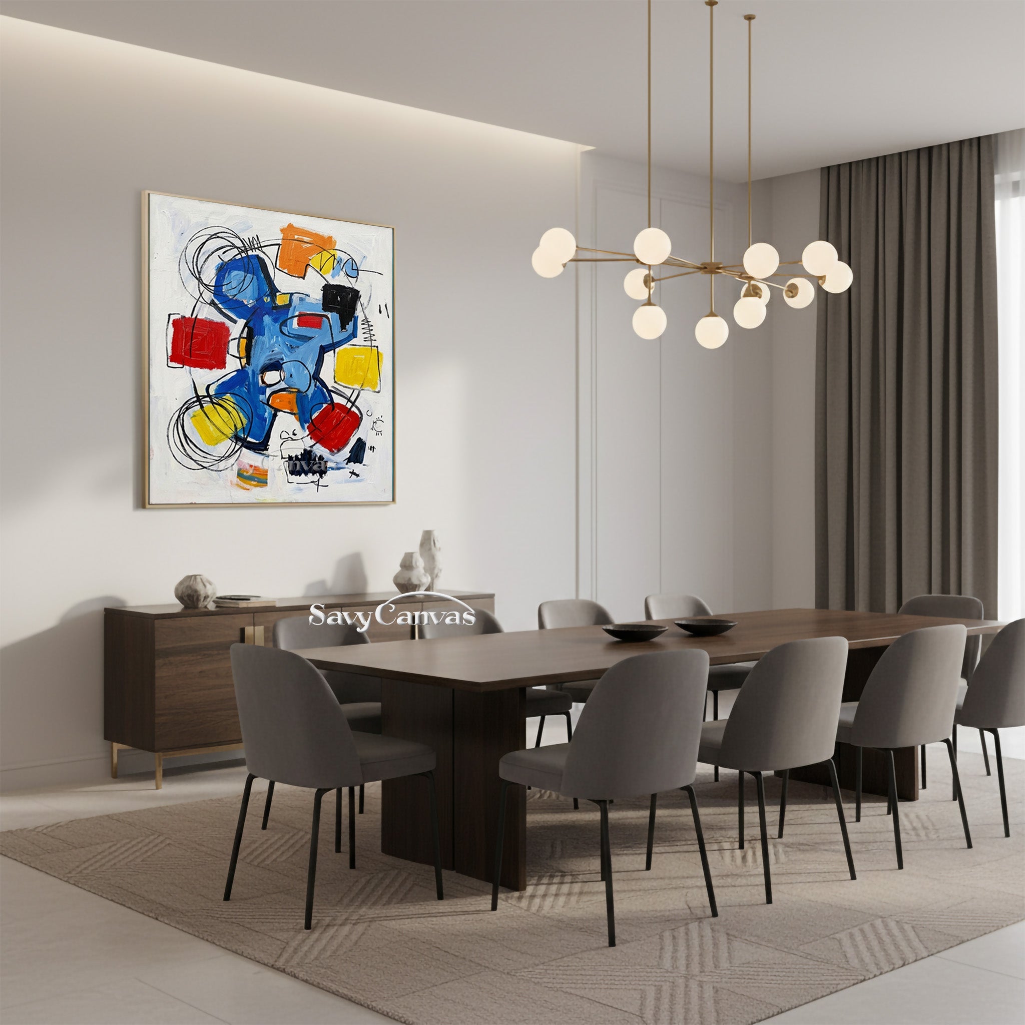 Abstract Expressionist Art | Pop Art Style Painting #AA 485