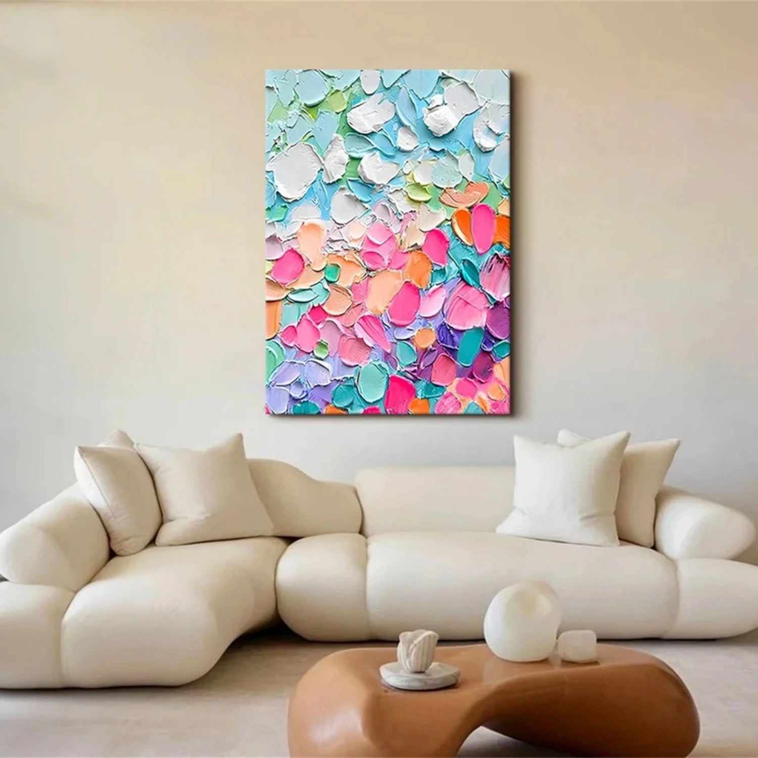 Horizontal Oil Painting Decor| Ocean Wave| Large Art #JJ 333