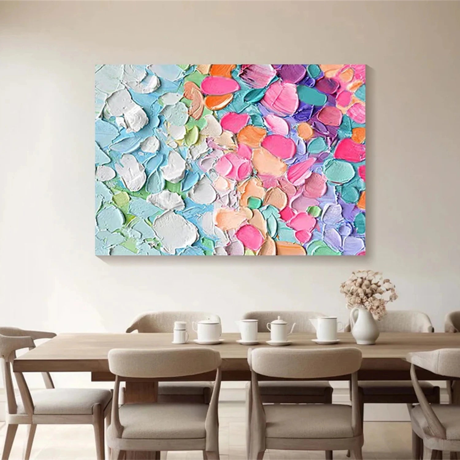 Horizontal Oil Painting Decor| Ocean Wave| Large Art #JJ 333