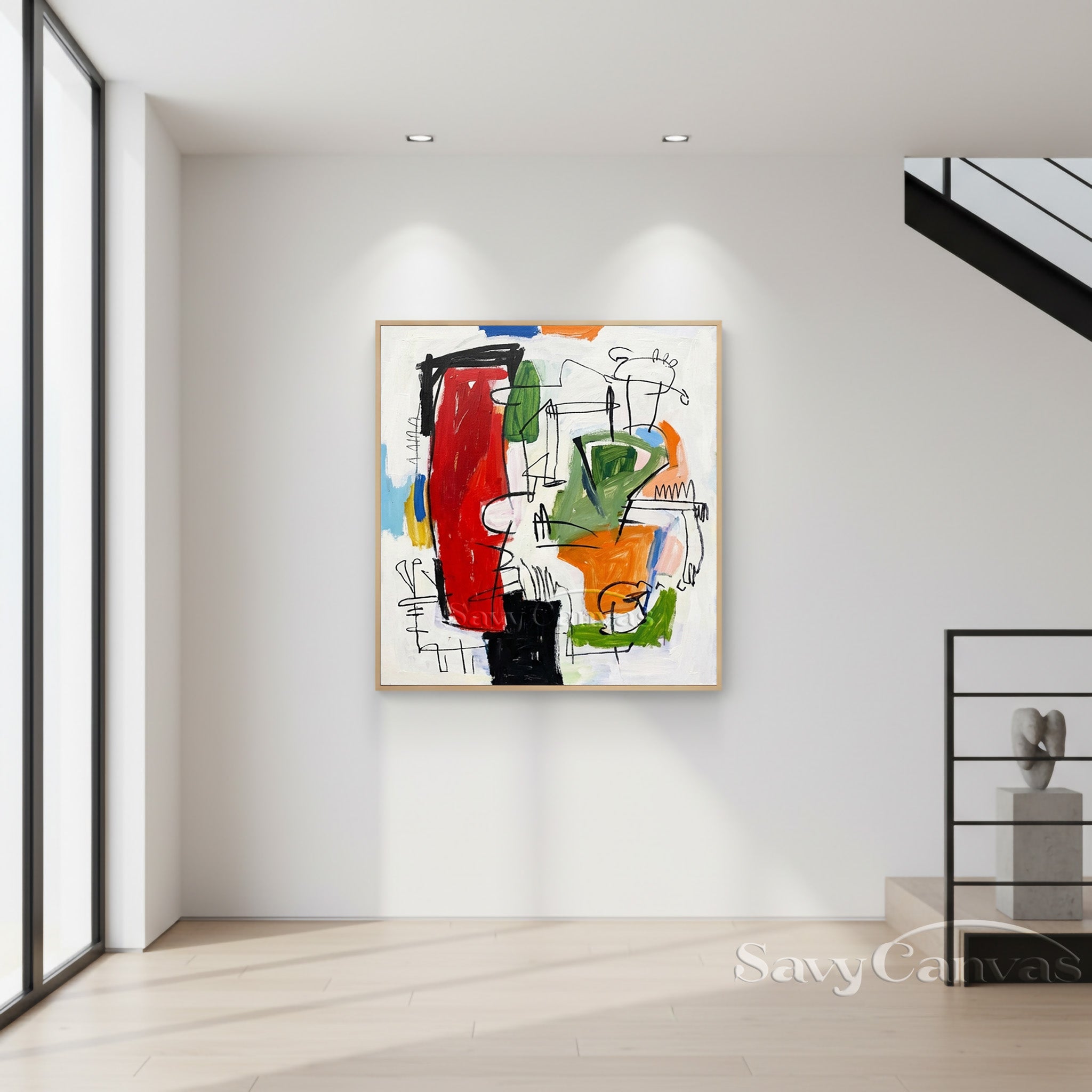 Abstract Expressionist Art | Street Art Style Painting #AA 484