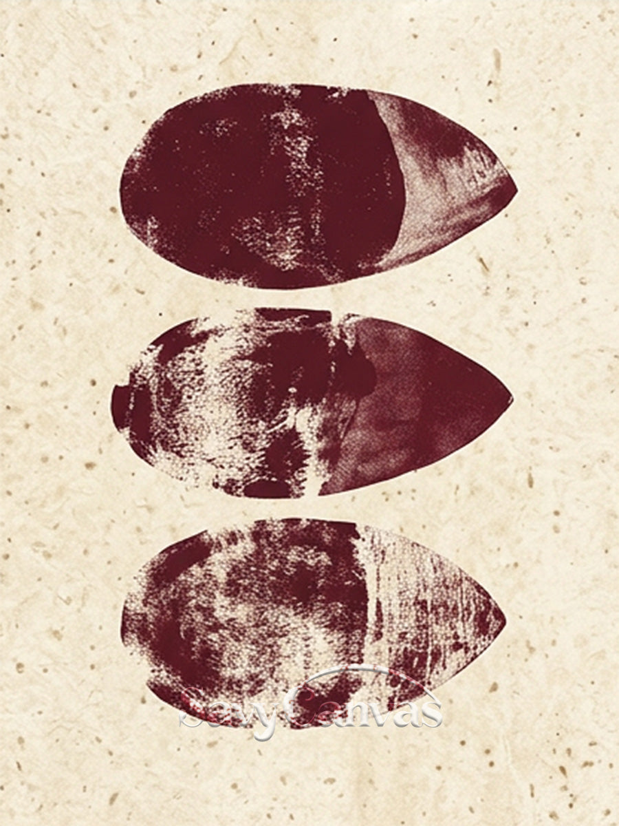 Large Vertical Abstract Art | Statement Entryway Decor