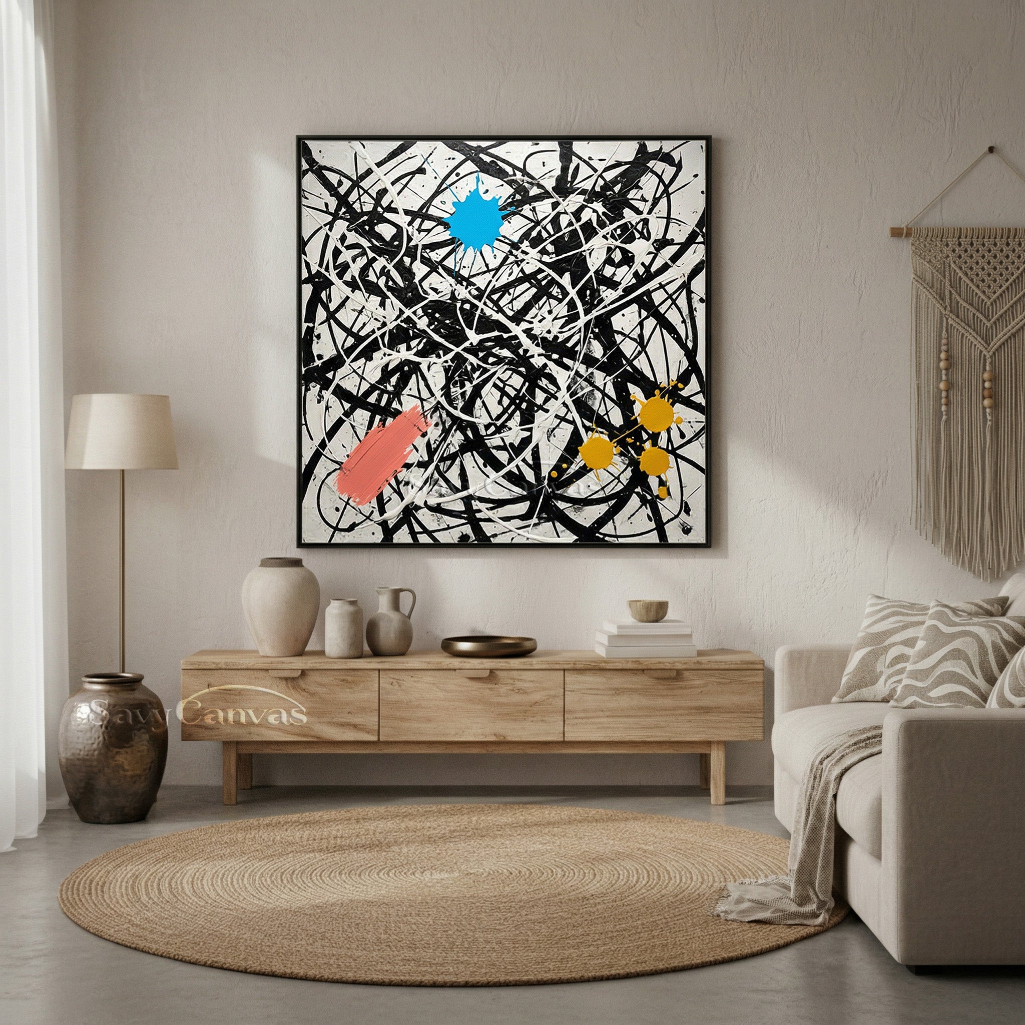 Gallery-Quality Abstract Expressionism | Original Hand-Painted Work #JJ 461