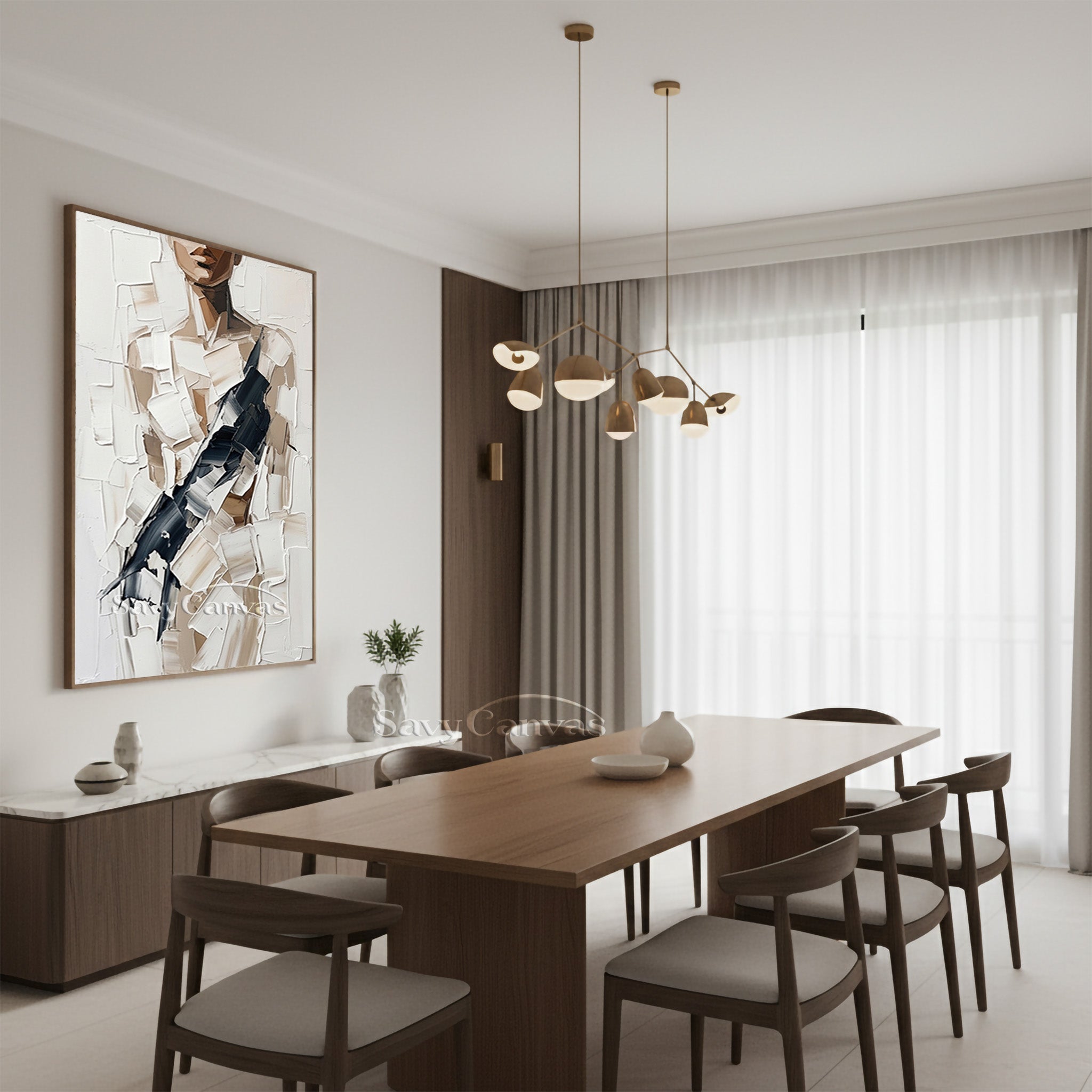 Original Palette Knife Impasto Art | Abstract Woman Portrait #SS 147