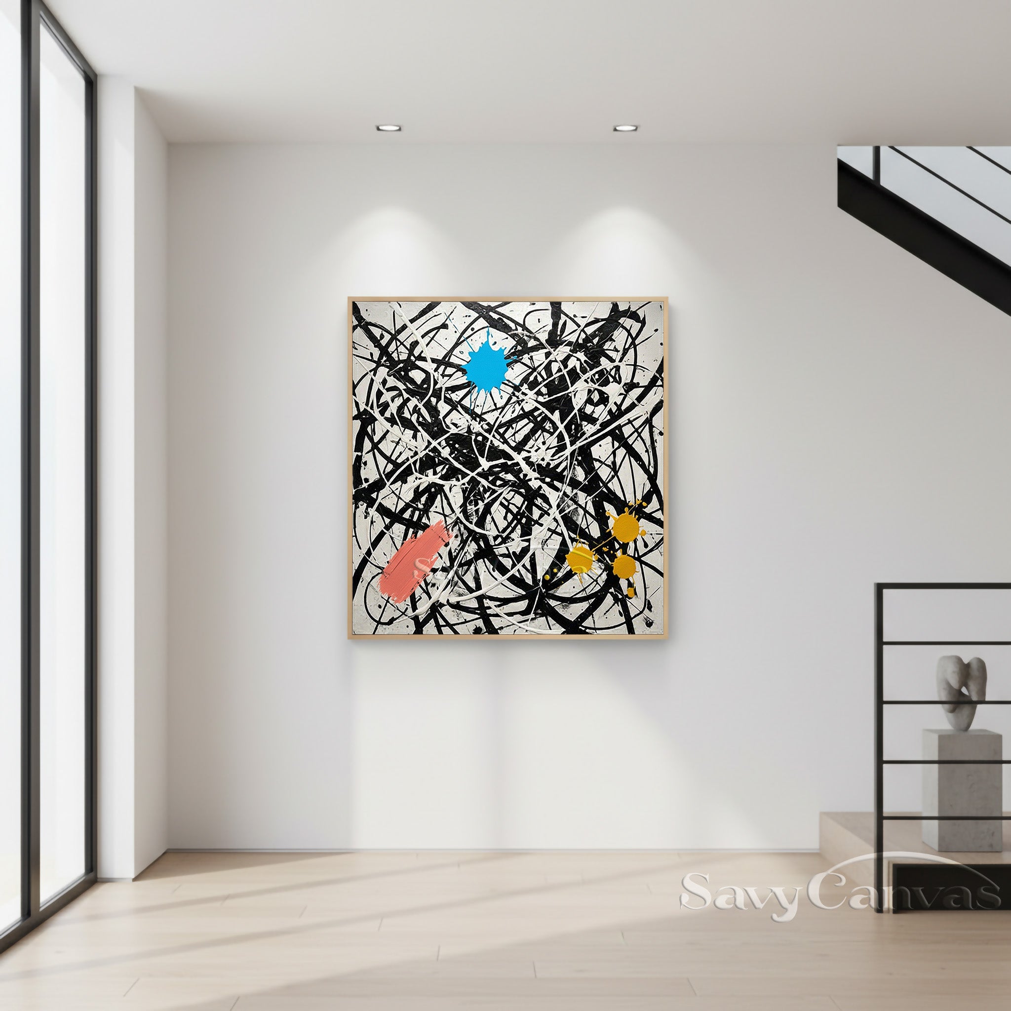 Gallery-Quality Abstract Expressionism | Original Hand-Painted Work #JJ 461