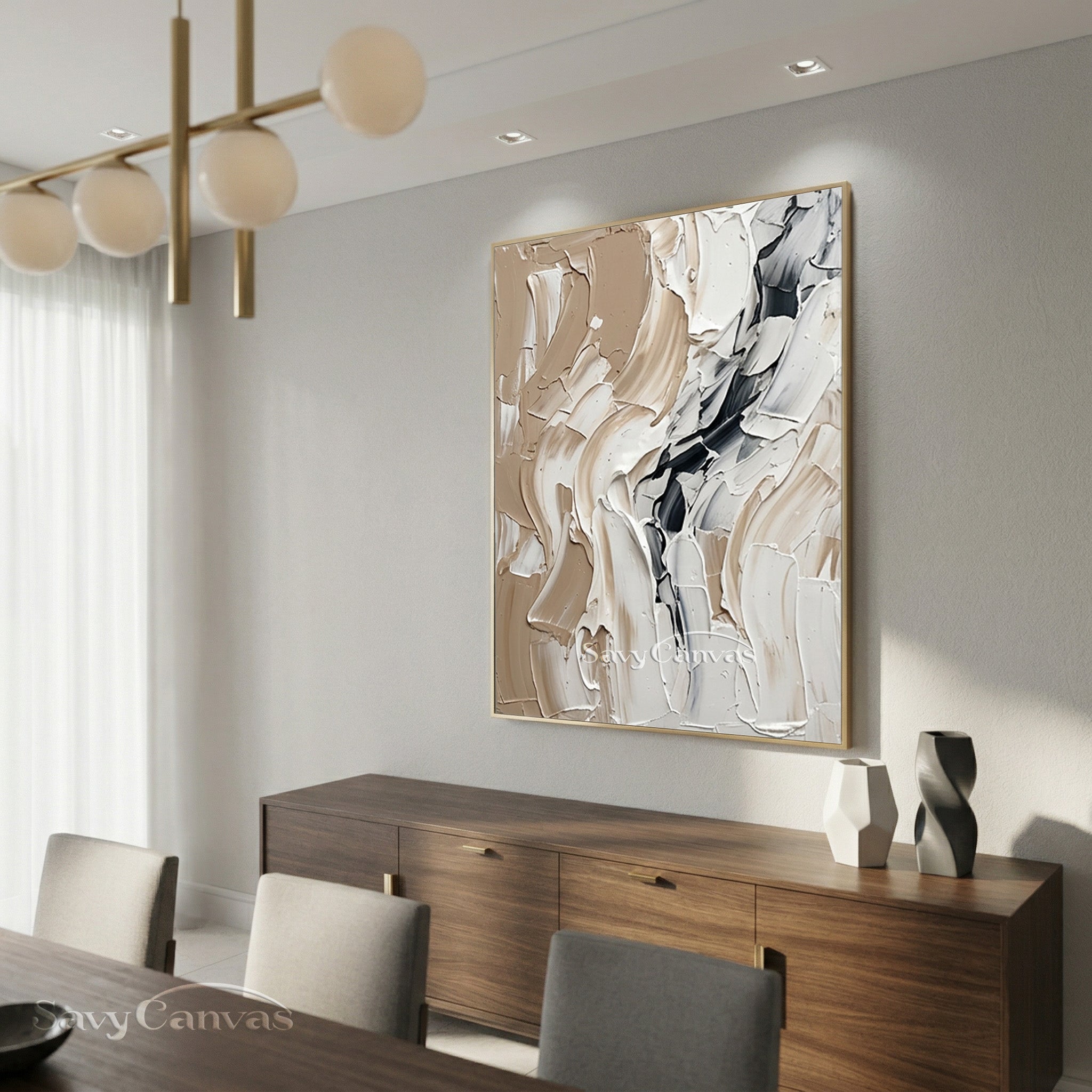 Original Palette Knife Impasto Art | Abstract Woman Portrait #SS 148