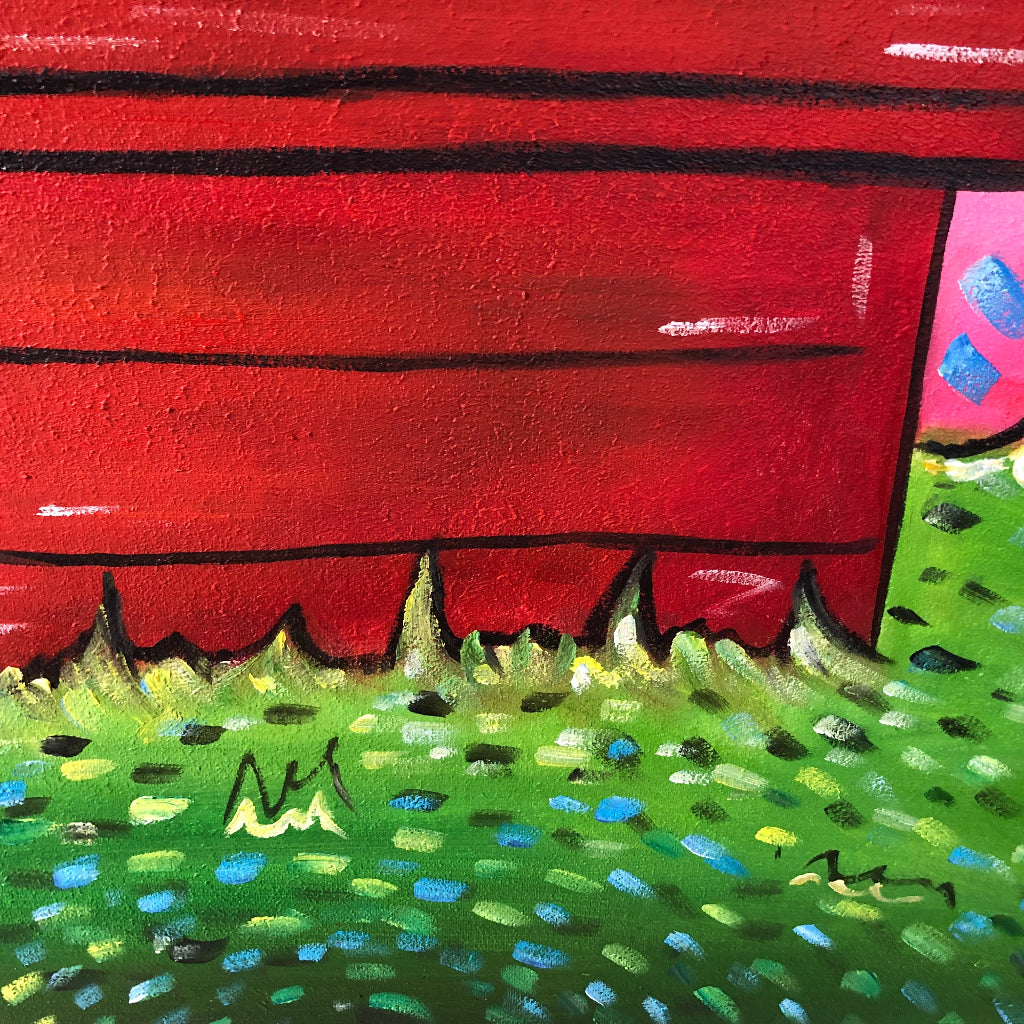 Post-Impressionism Snoopy Starry Night Canvas #SS 276