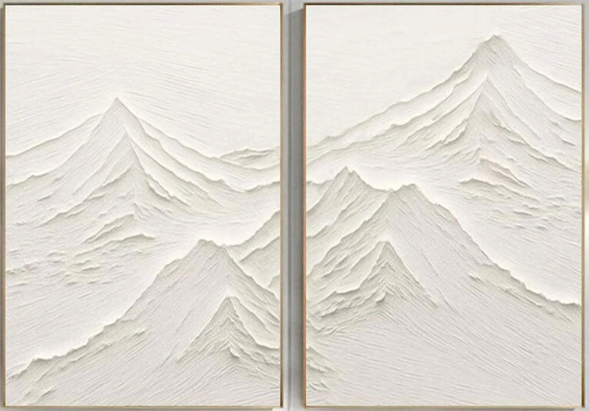 Unique 3D Mountain Wall Decor for a Stylish Home Interior #JJ 418