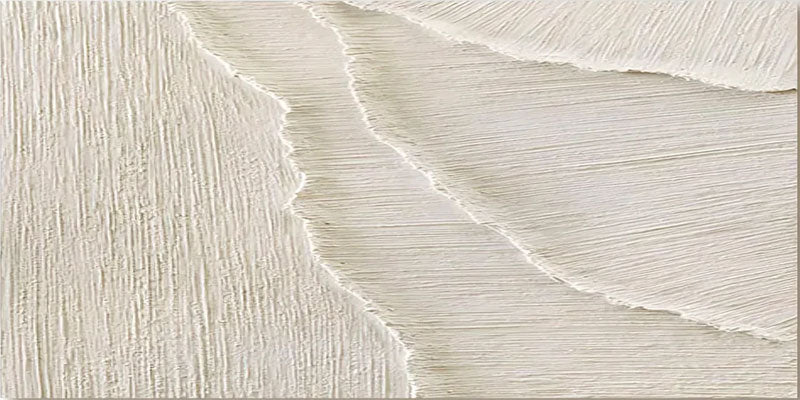 Minimalist Textured White Abstract Art | Modern 3D Wall Painting #TC 182