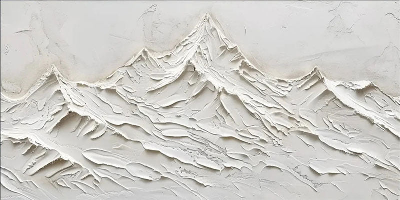 Unique 3D Textured Wall Art | Modern Plaster Decor #JJ 406