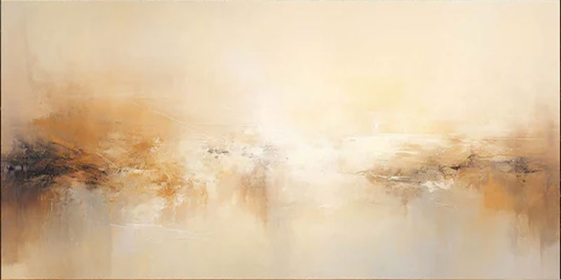 Modern Light Texture Abstract Painting #TB 026
