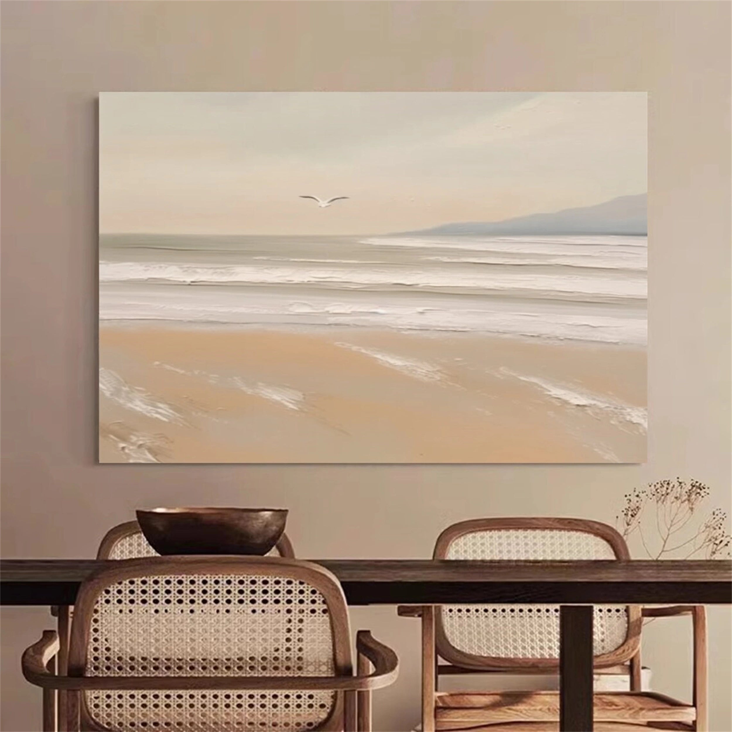 Handmade Colorful Sunset Wall Decor