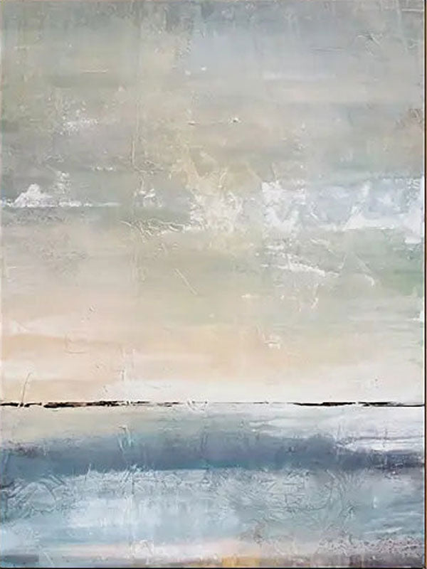Stunning Abstract Ocean Canvas Art for Modern Home Aesthetics #JJ 155