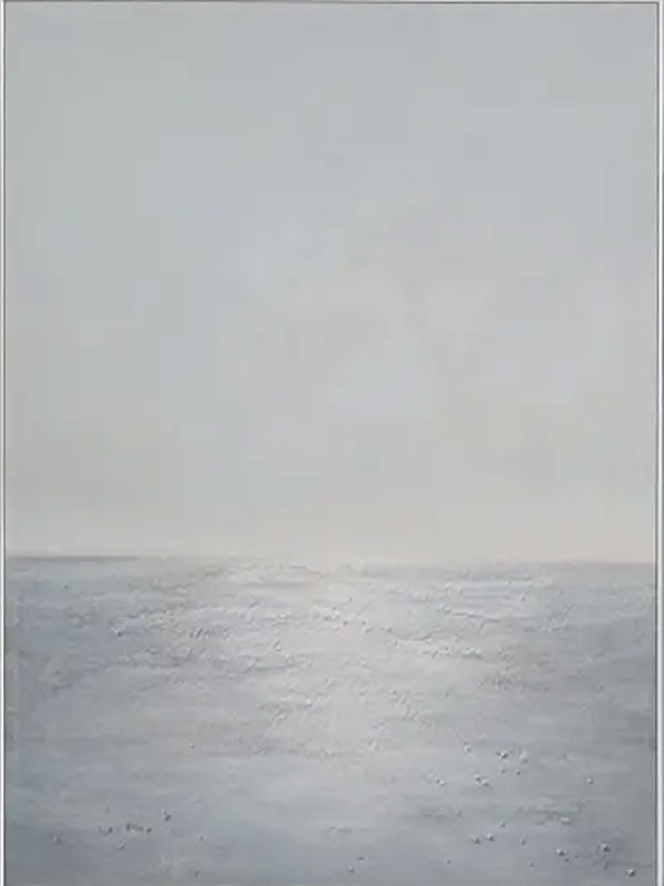 Coastal Calm Artwork | Modern Minimalist Painting for Home Decor # JJ 151