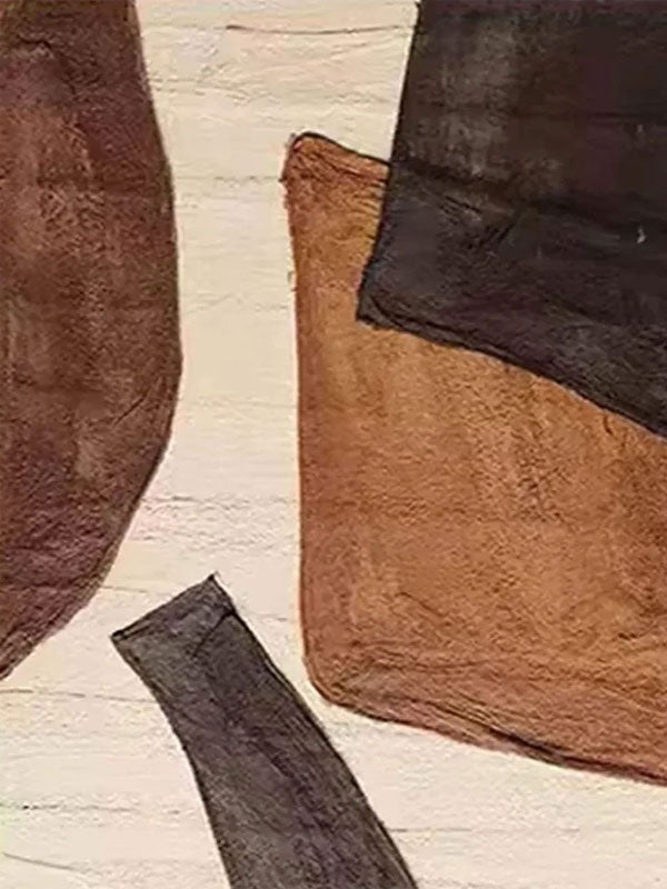 Modern Abstract Painting - Brown Tones #TC 163