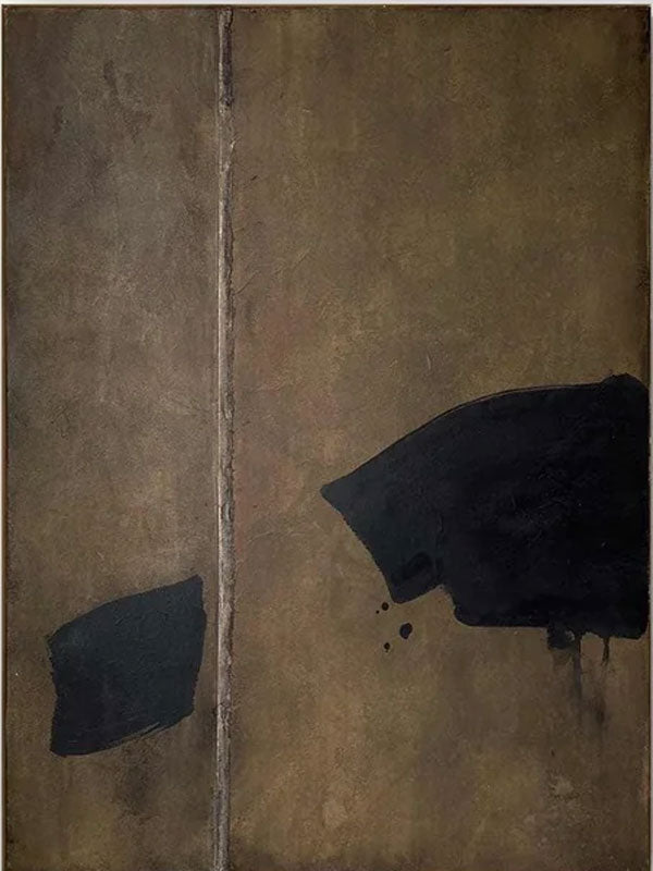 Hand-Painted Abstract  canvas Art - Modern Oil Painting #JJ 011