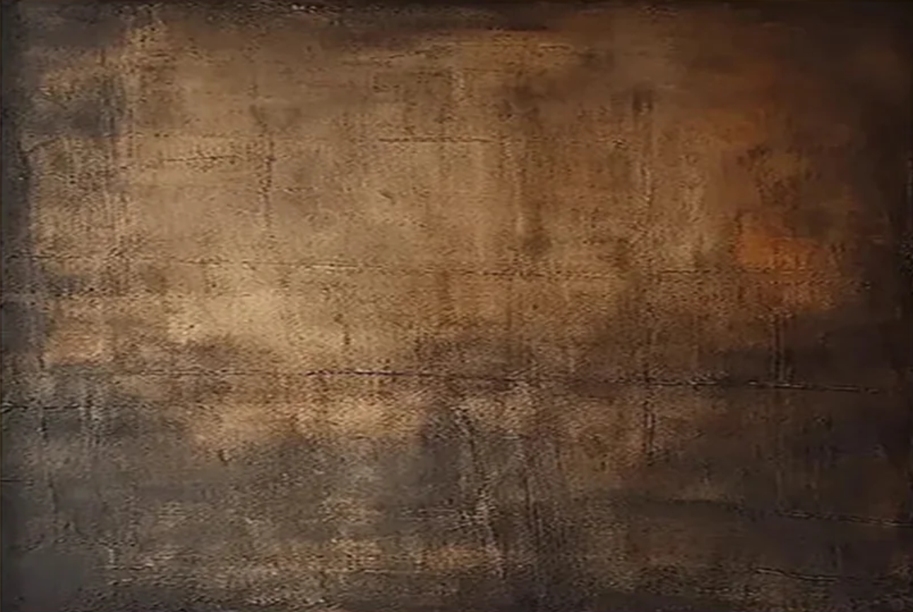 Earth Tone Abstract Canvas Art | Minimalist Brown Wall Decor #ZZ 268