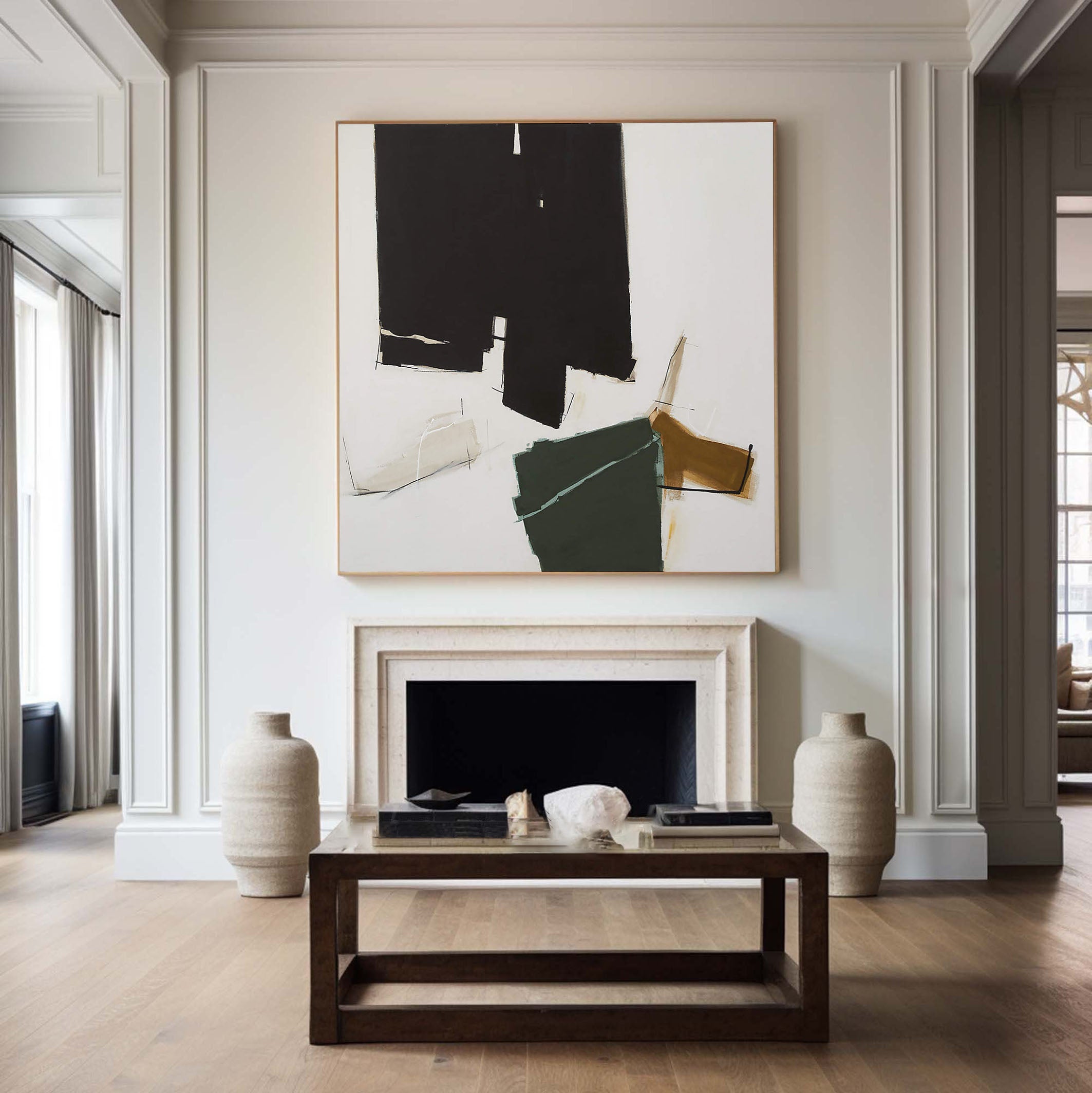 Bold Abstract Canvas Art for Walls