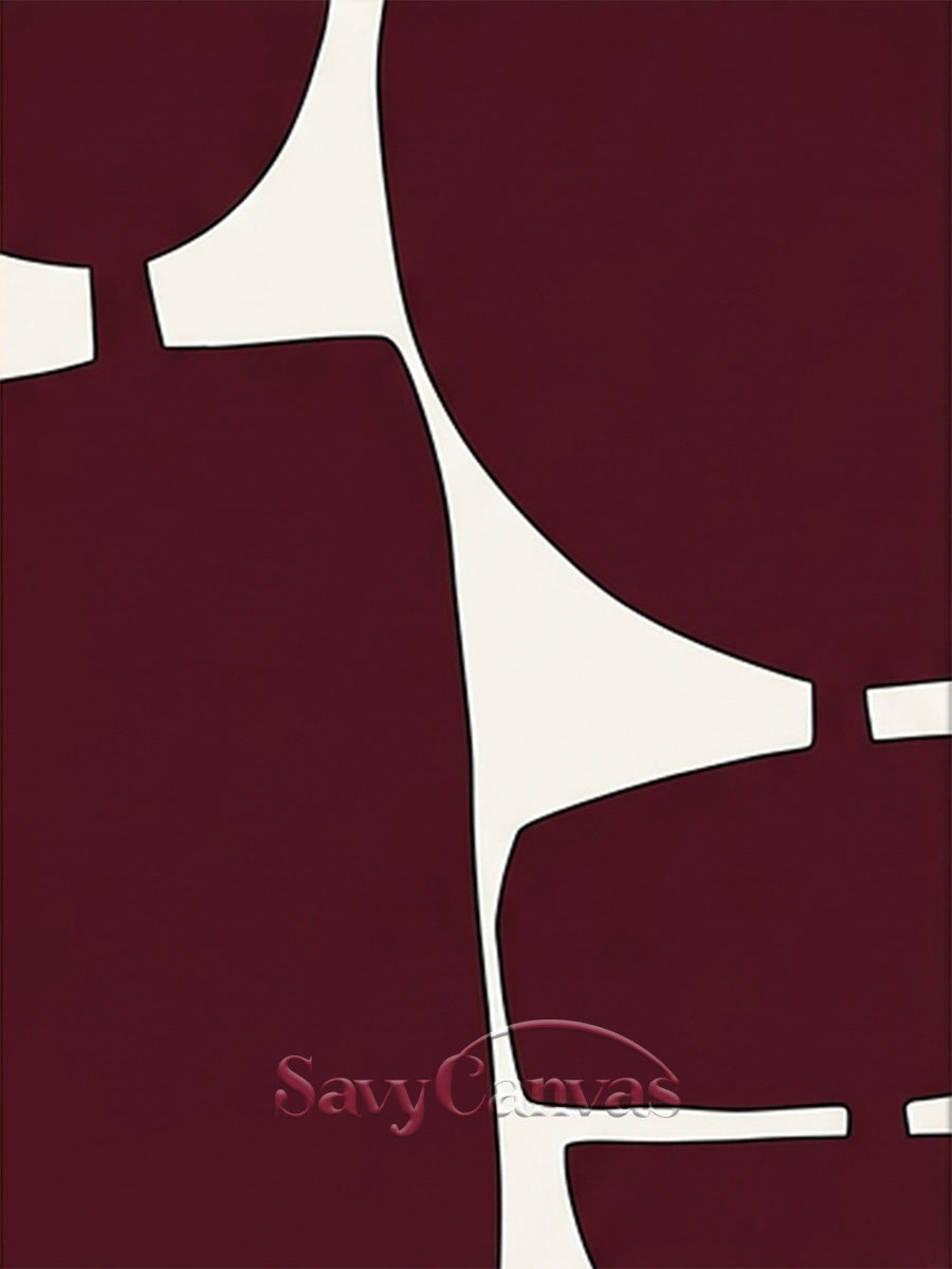 Large Vertical Abstract Art | Statement Entryway Decor