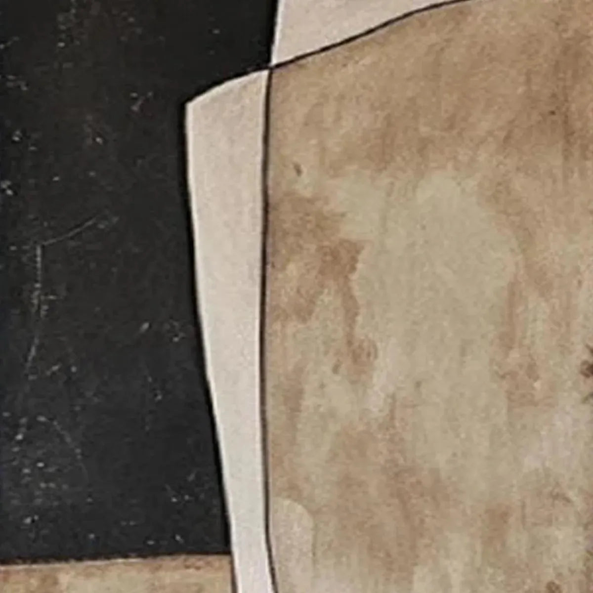 Abstract Art Set of 2 | Minimalist Earth Tone Paintings #AA 285