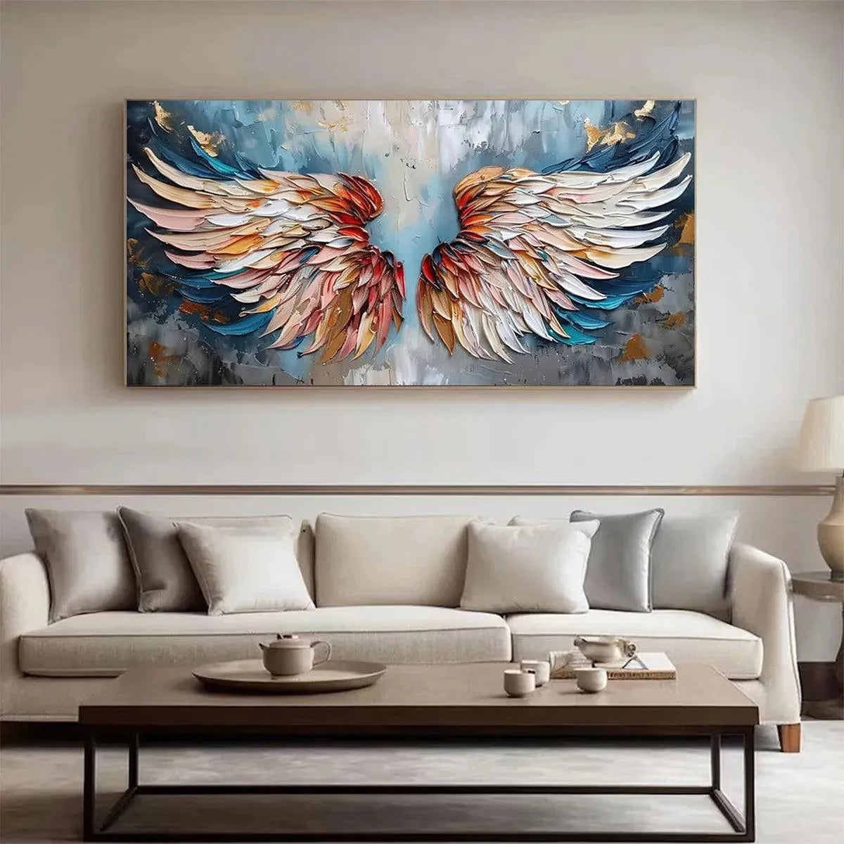 スピリチュアルアート「Wings of Victory」(アールグラージュ作品