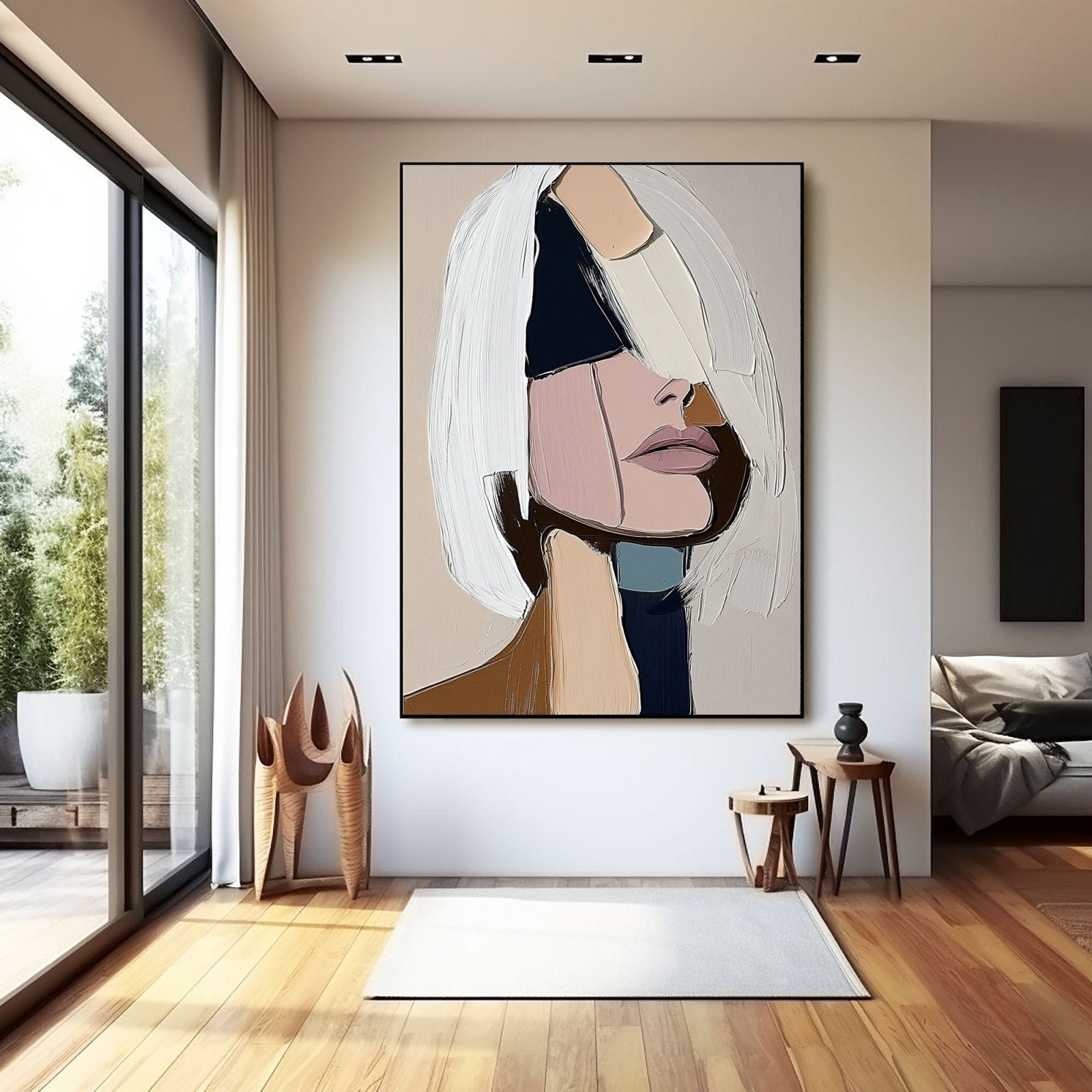  Modern Cubist Style Face Painting | Deconstructed Art