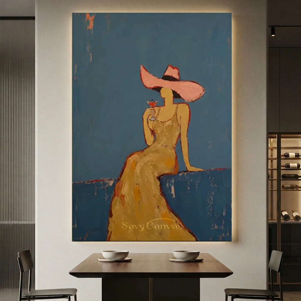 Modern Cocktail Wall Art for Living Room & Bar #SS 311