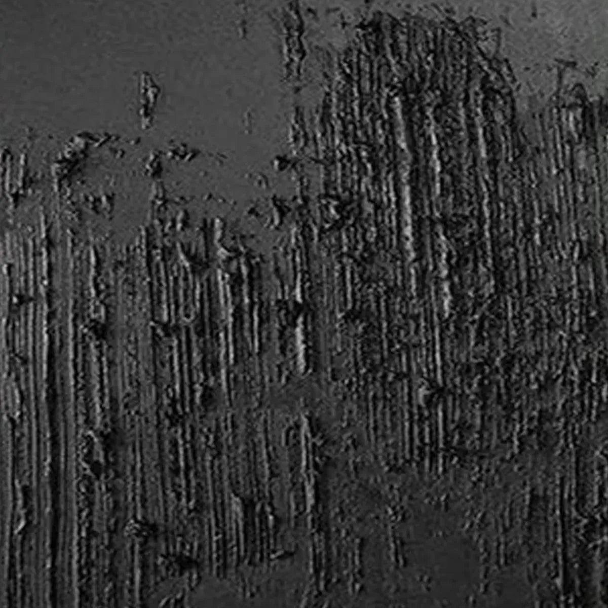 Minimalist Black Textured Canvas Set of 2 | Modern Dark Wall Art #AA 444