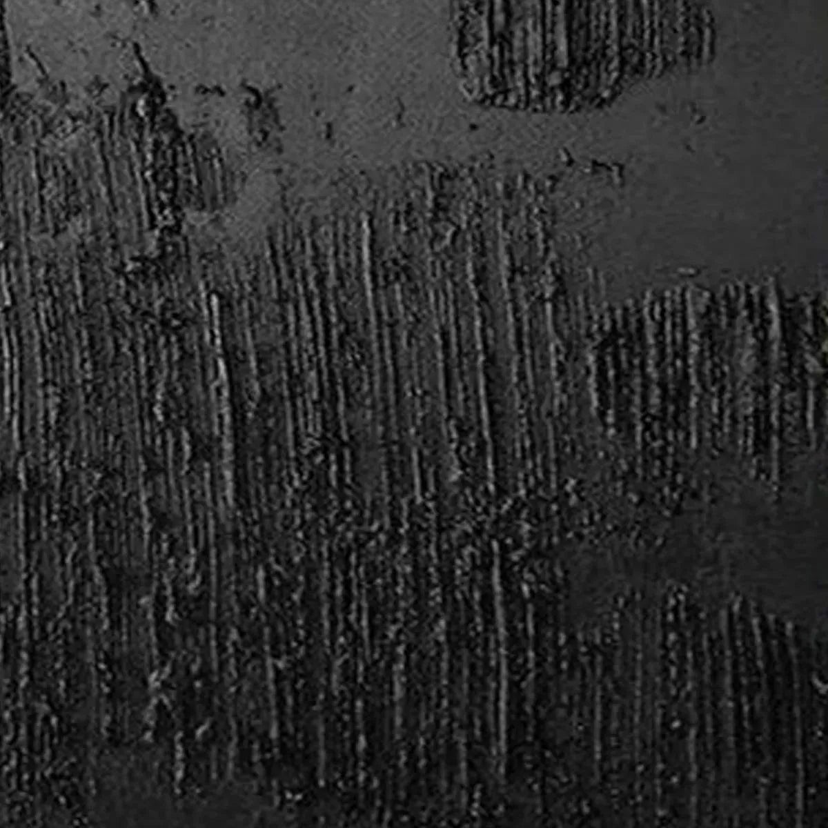 Minimalist Black Textured Canvas Set of 2 | Modern Dark Wall Art #AA 444