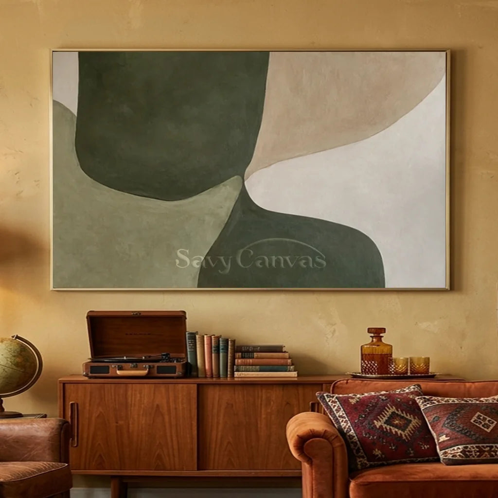 Beige-&-Green-Abstract-Wall-Art-for-boho-wall-decor-01.webp