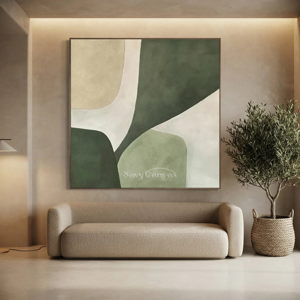 Beige-&-Green-Abstract-Wall-Art-for-large-living-room-08.webp