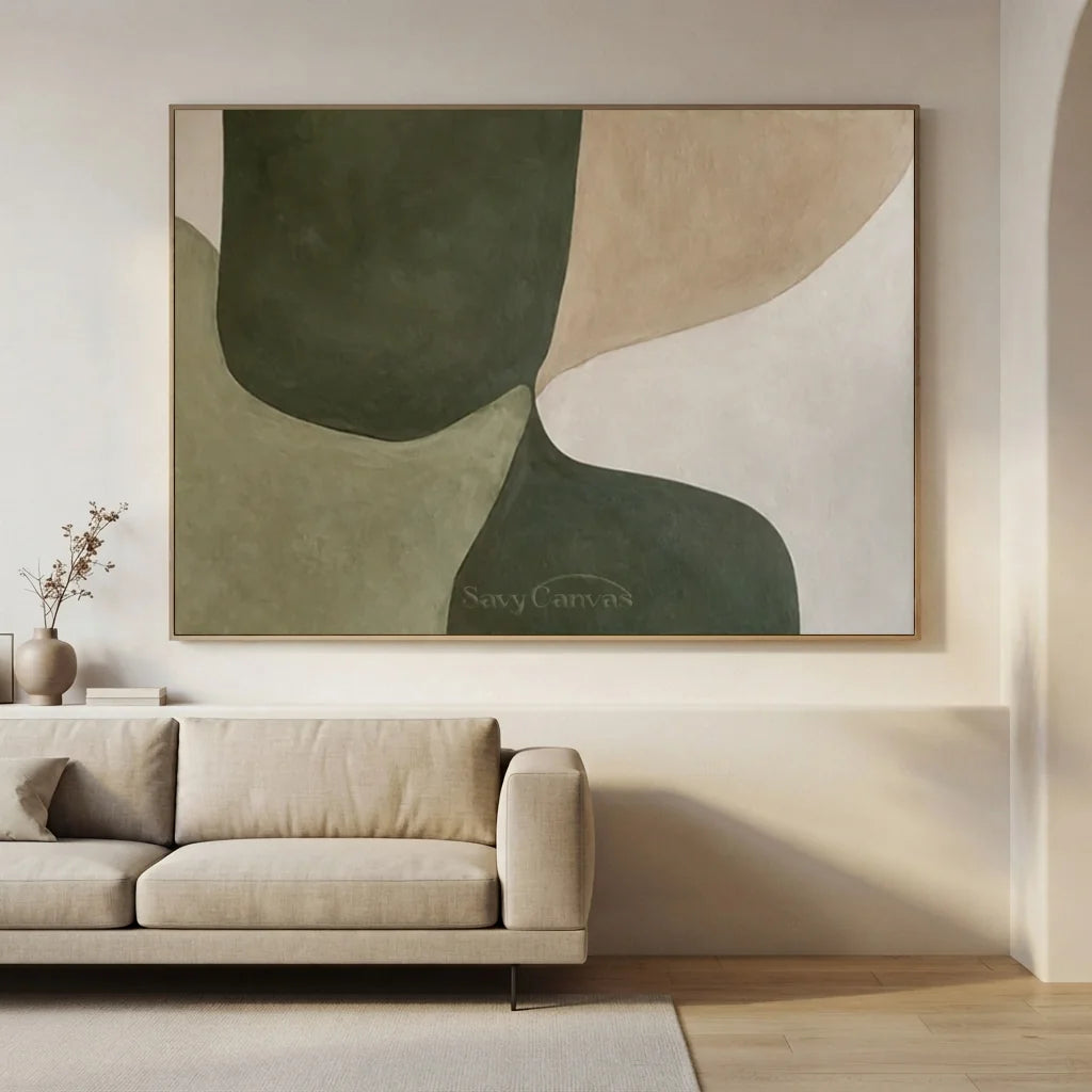 Beige-&-Green-Abstract-Wall-Art-for-modern-living-room-10.webp