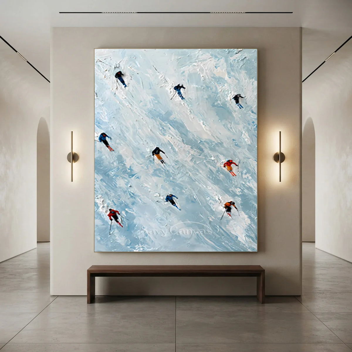 Blue-skiing-painting-for-art-corridor-03.webp