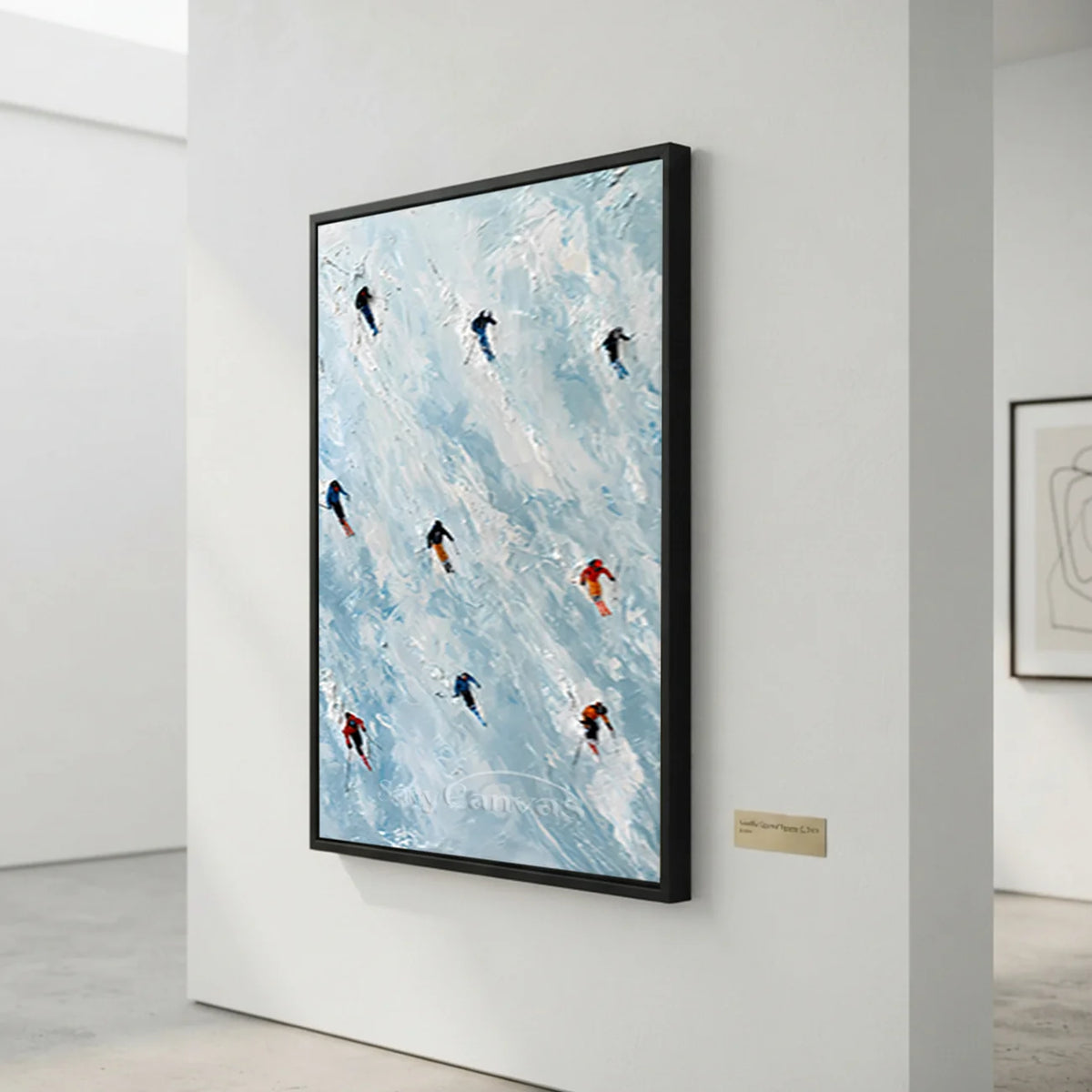 Blue-skiing-painting-for-hallway-05.webp