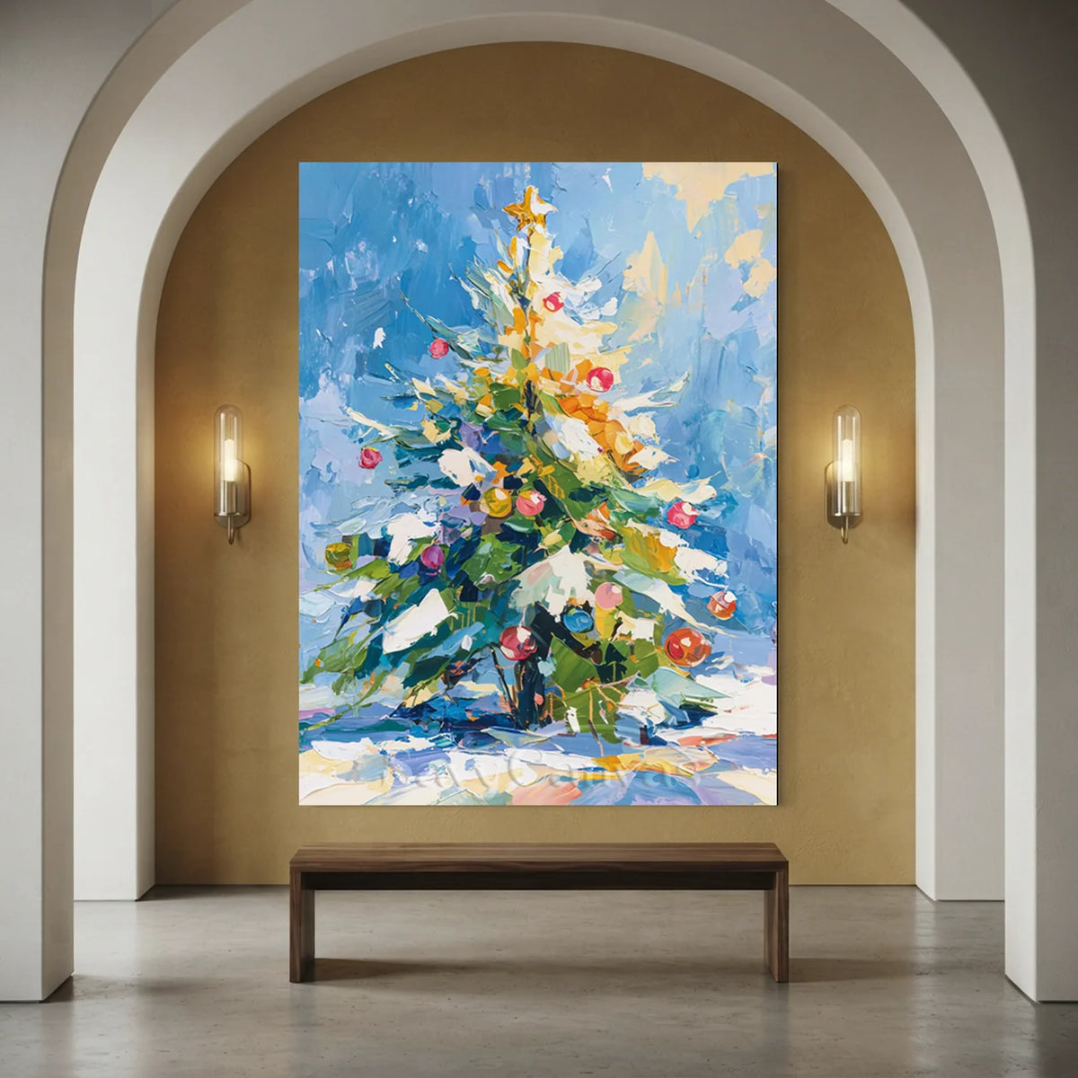 Bright-Christmas-Tree-Oil-Painting-for-art-corridor1-06.webp