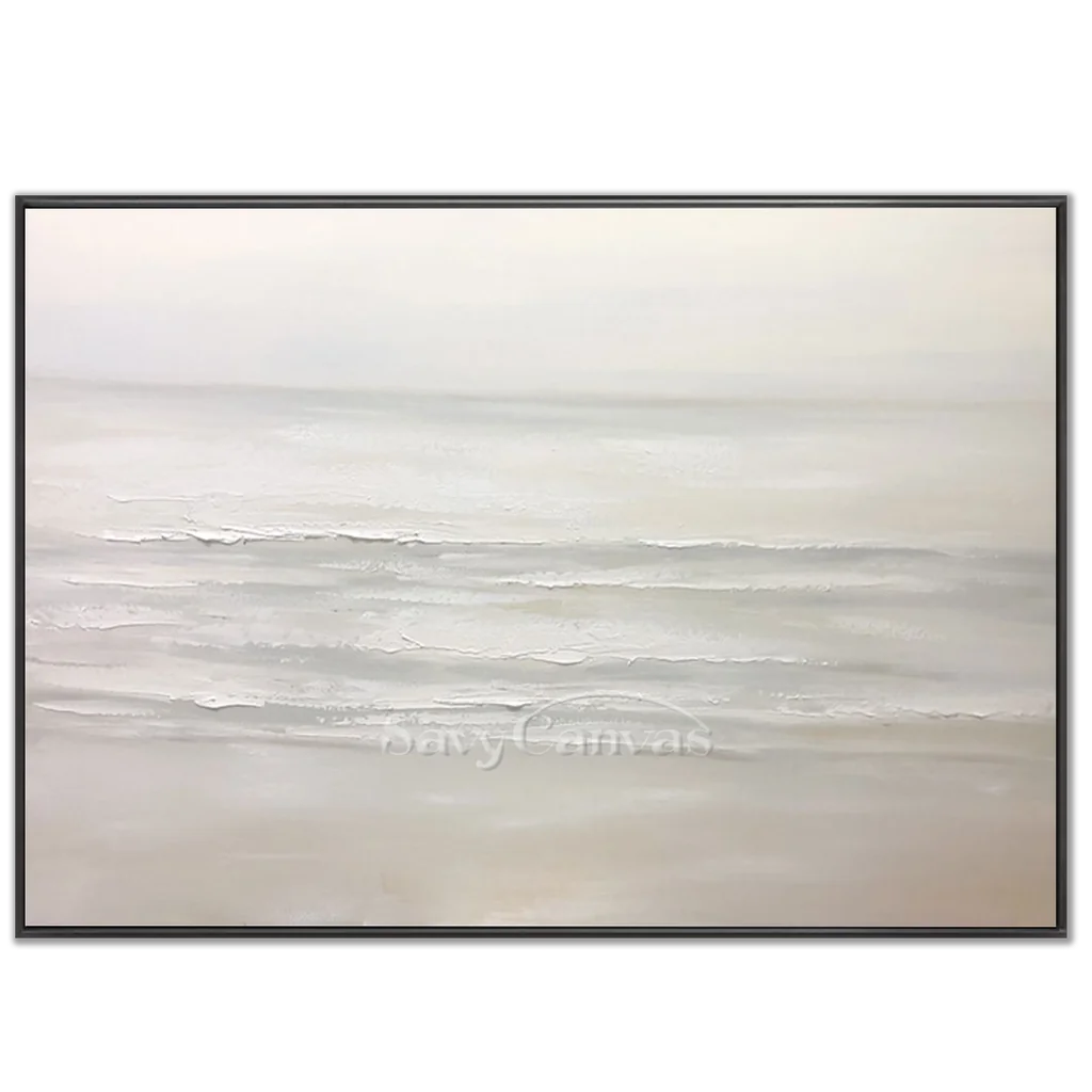 Textured Ocean Wave Painting | Original Coastal Landscape Canvas Art #TB 089