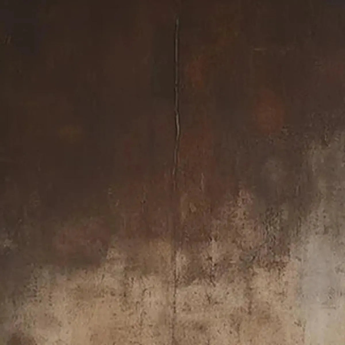 Dark Rust and Bronze Abstract Canvas | Industrial Wall Art #AA 446