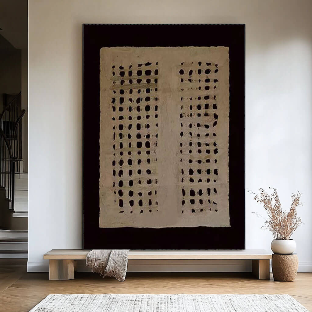  Modern Tribal Inspired Wall Art | Abstract Geometric Pattern