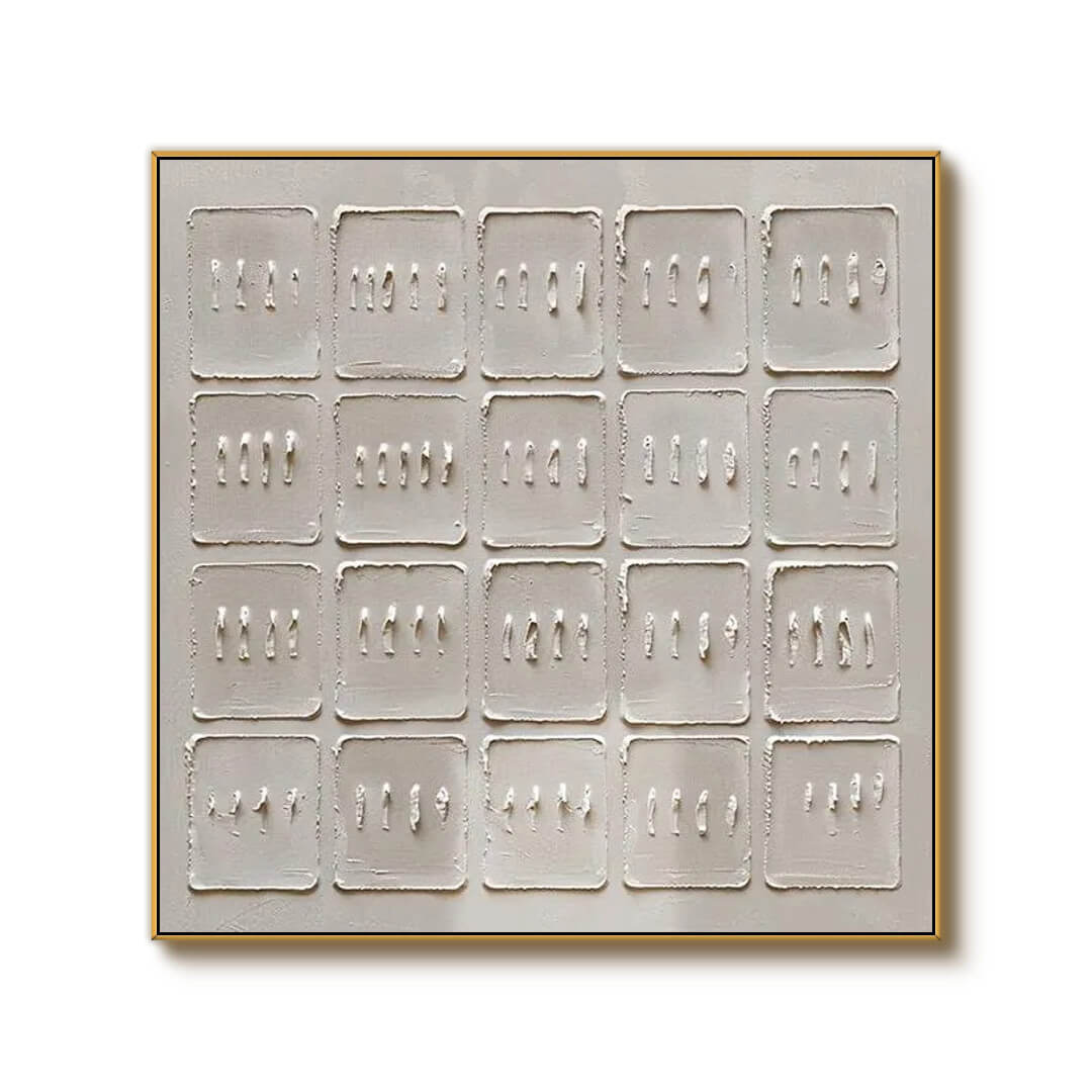 Wabi-Sabi Wall Art | Textured Japandi Style Abstract Painting #ZZ 231