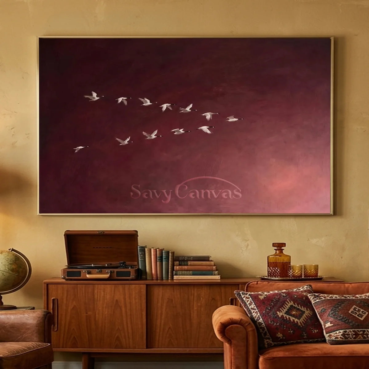 Goose-Painting-for-boho-wall-decor-01.webp