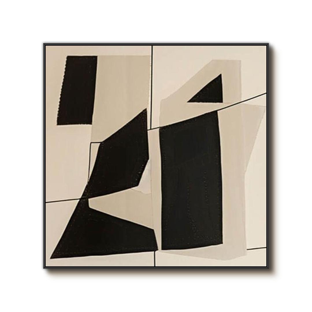 Japandi Style Large Wall Art | Wabi-sabi Minimalist Canvas #AA 368