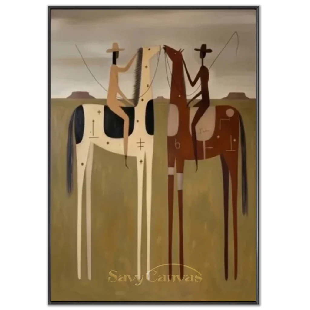 Handmade Surreal Western Oil Painting #SS 323
