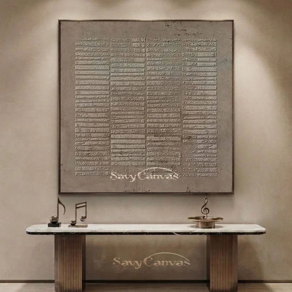 Large Wabi Sabi Textured Wall Art | Neutral Abstract Painting#TC 196