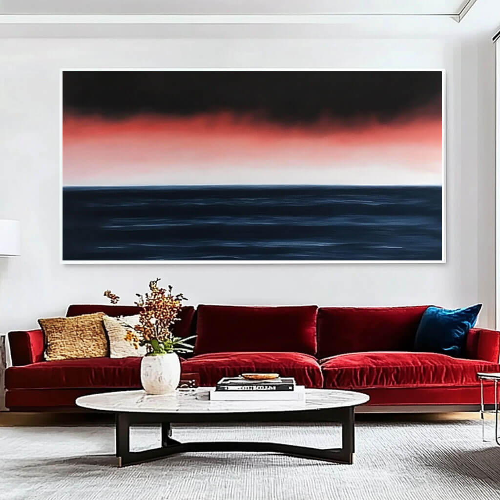  Mark Rothko Style Abstract Art | Modern Color Field Landscape
