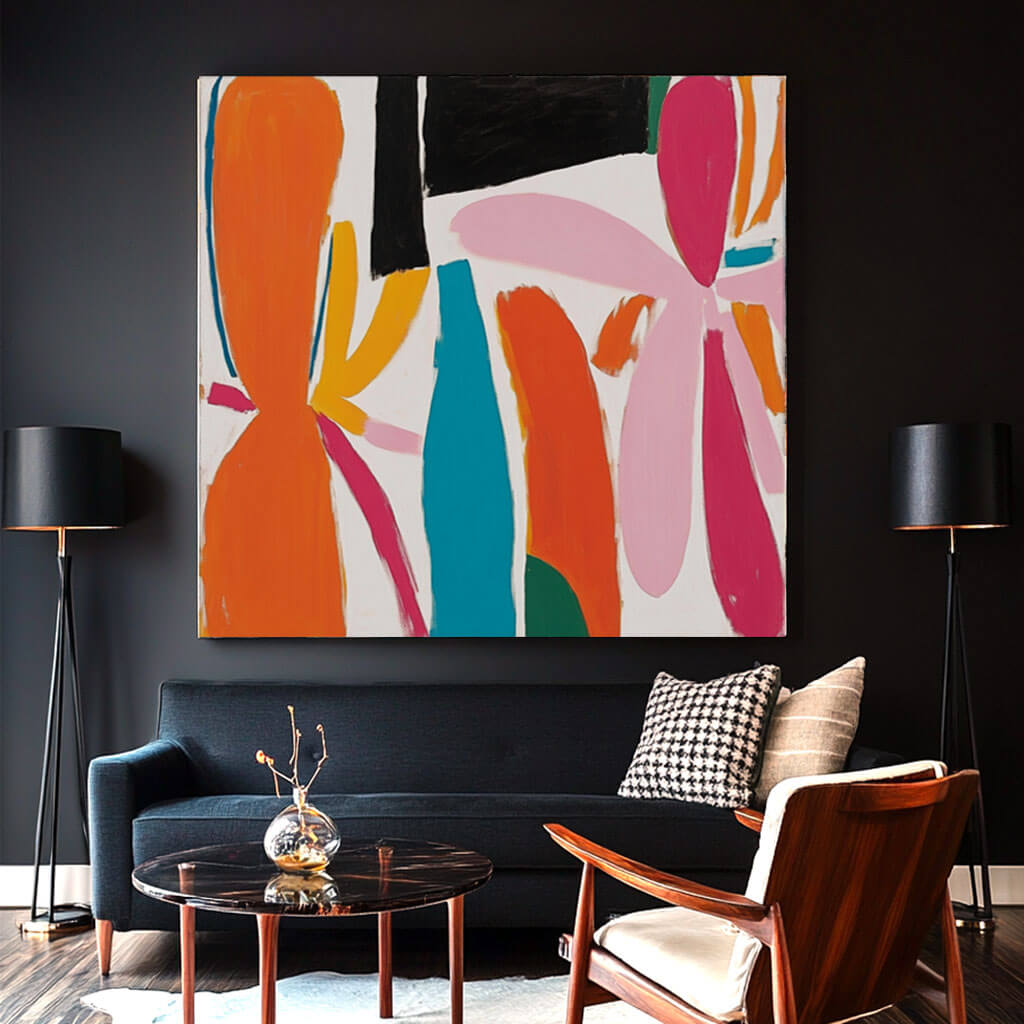 Joyful & Playful Abstract Art | Bold Colorful Wall Decor